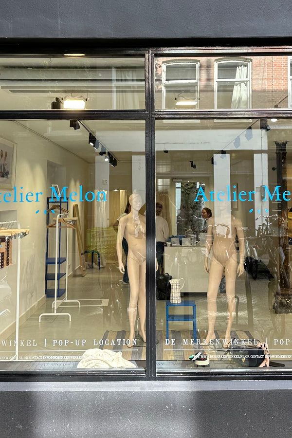 NIMBEL at the Atelier Melon pop-up store.