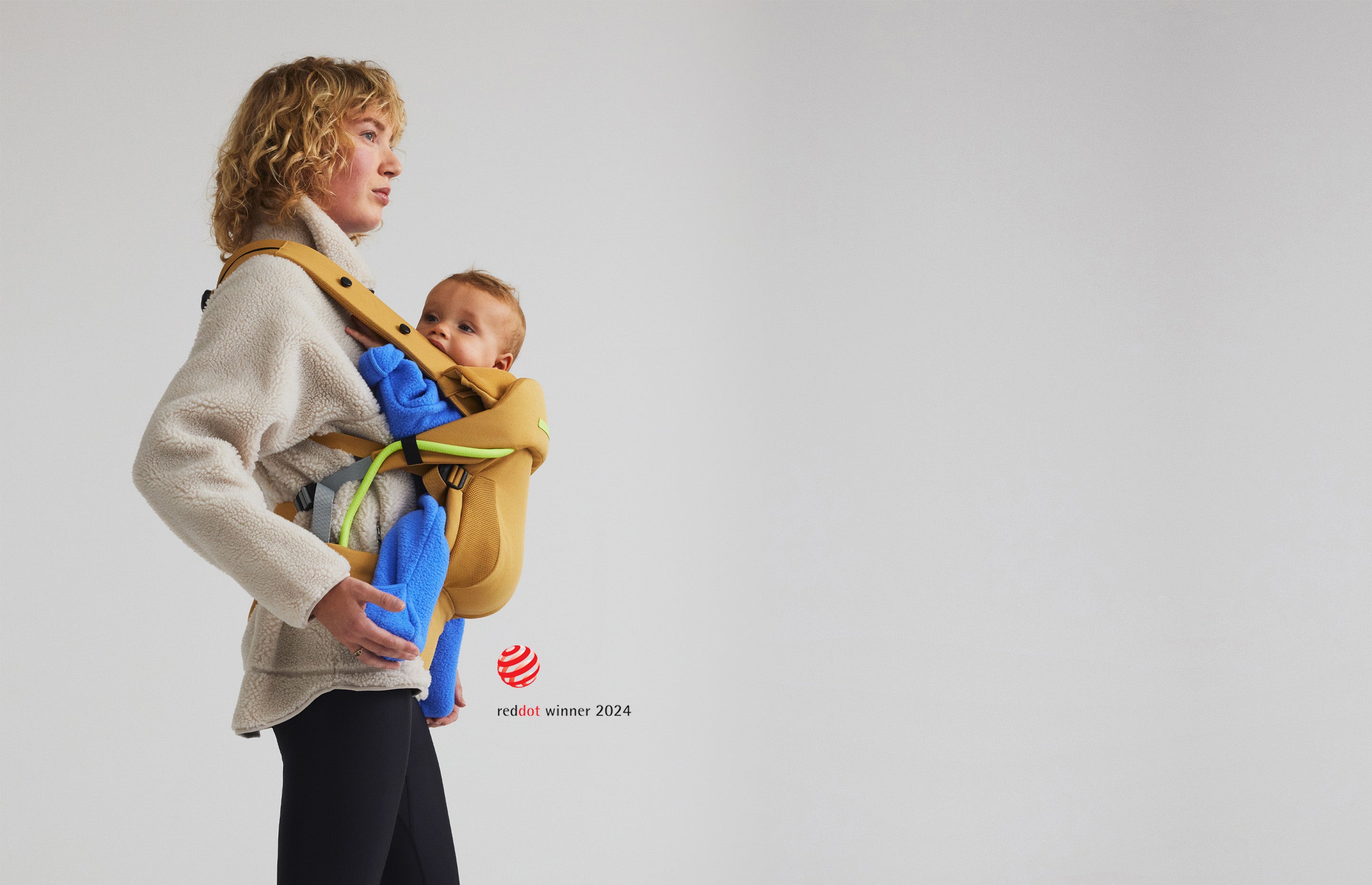 manacube様用　BABYL NIMBEL Babydraagzak - Desert Beige – Nimbel Baby Carrier